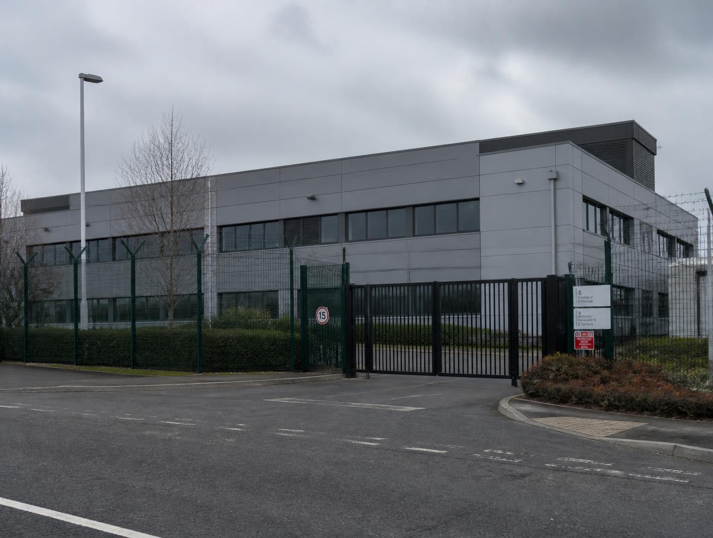 Secure operational site exterior